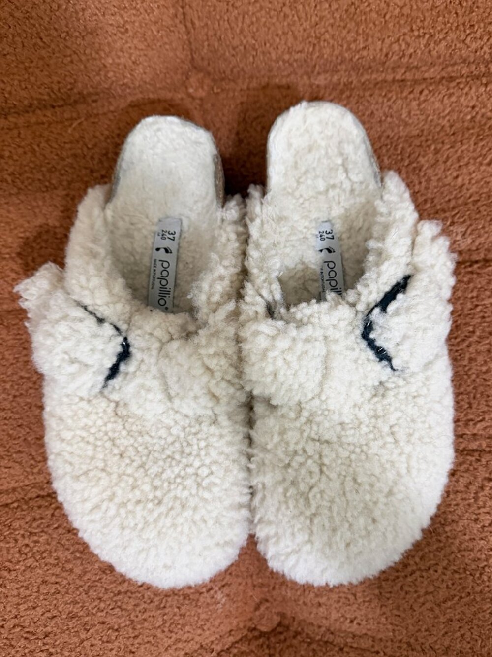 Birkenstock Boston Big Buckle Teddy Shearling Platform - 37 (6.5) - Picture 10 of 15